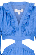 Kelly Mini Dress - Royal Blue