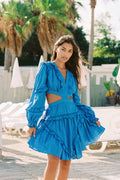Kelly Mini Dress - Royal Blue