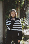Koster Stripe Knit - Navy