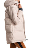 Mellow Vattert Parkas - Sand - Twentyfour - Jakker - VILLOID.no