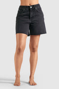 Ellie Shorts - Washed Black