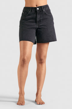 Ellie Shorts - Washed Black