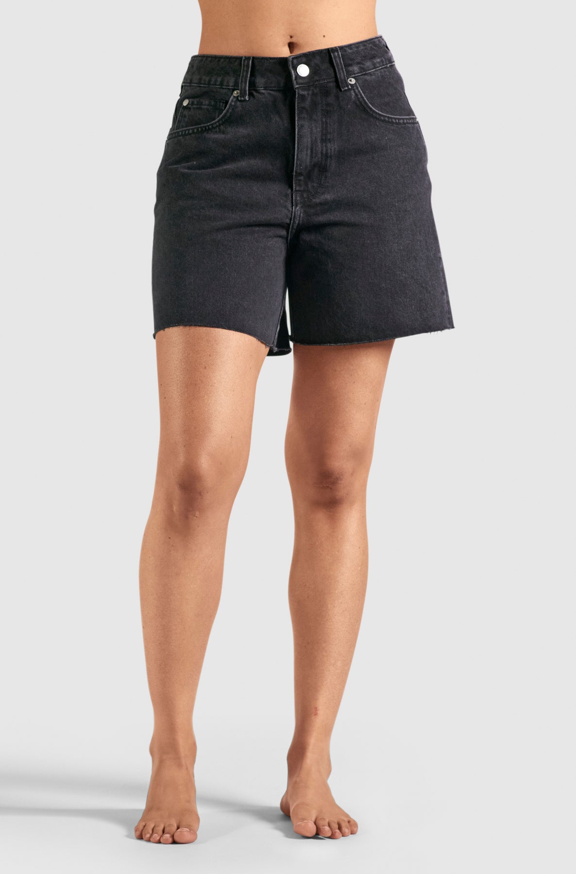 Ellie Shorts - Washed Black