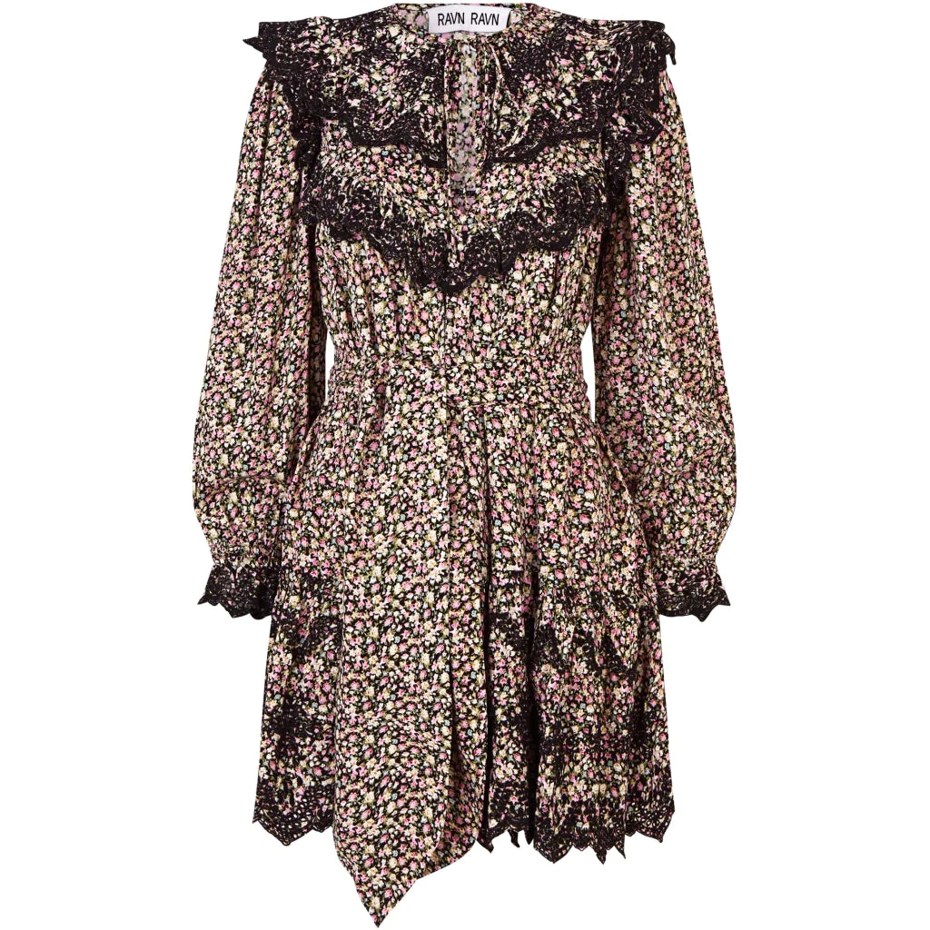 Lana Dress - Black Print