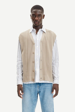 Lewis Cardigan Vest 10490 - Pure Cashmere