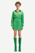 Liza Shirt Dress 12956 - Vibrant Green