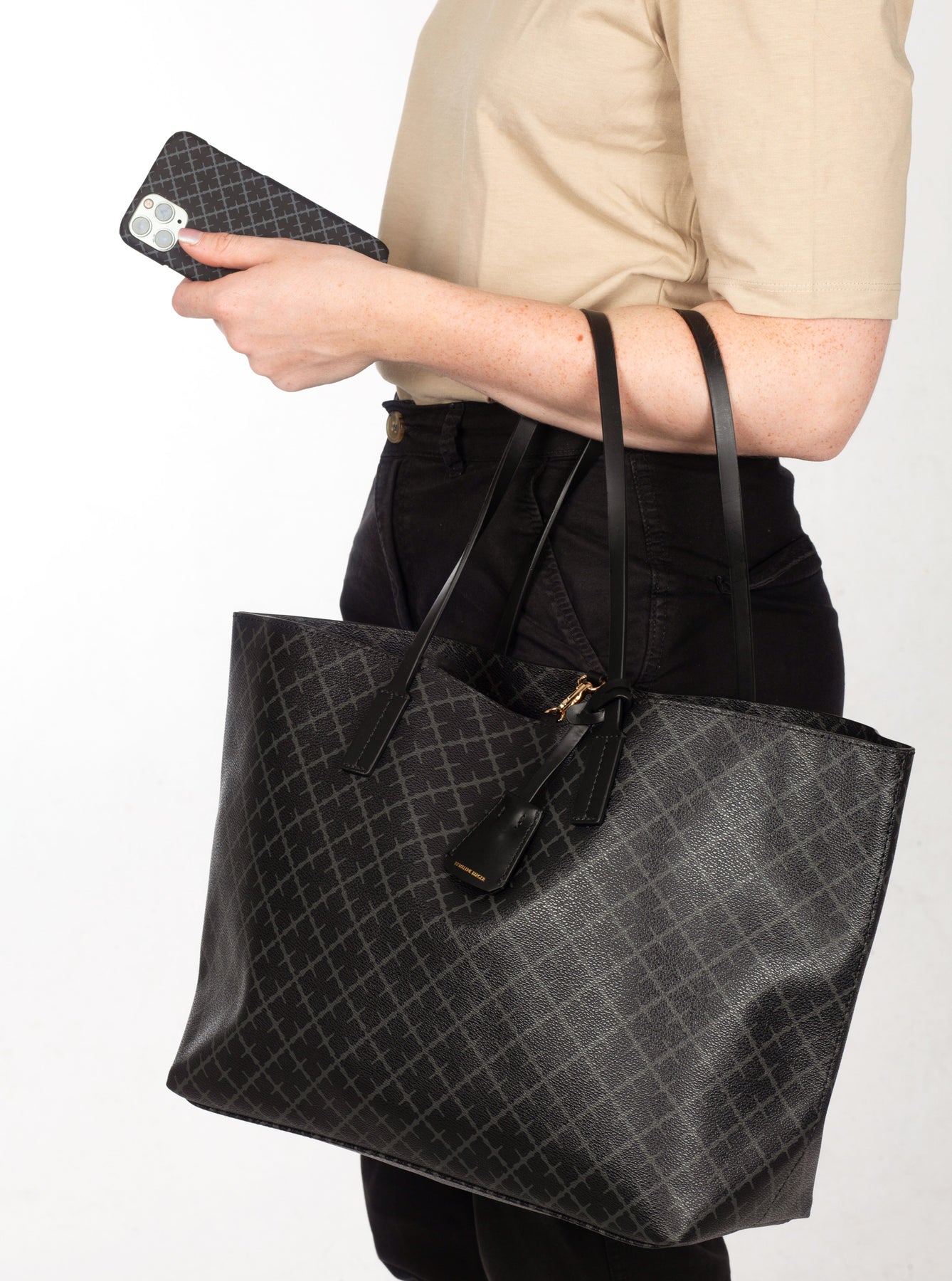 Abigail - Black White Charcoal - By Malene Birger - Tilbehør - VILLOID.no