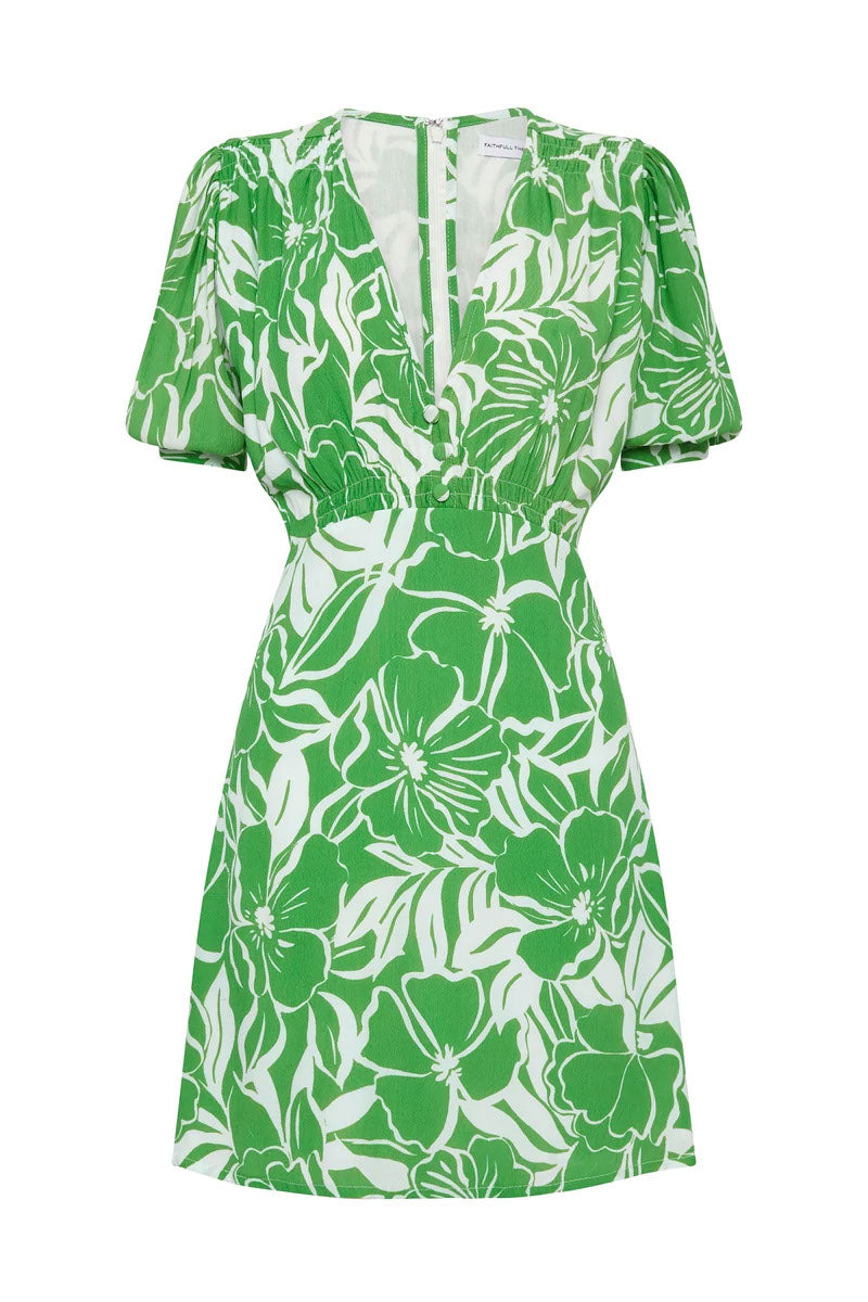 La Castella Mini Dress - El Marsa Floral Print