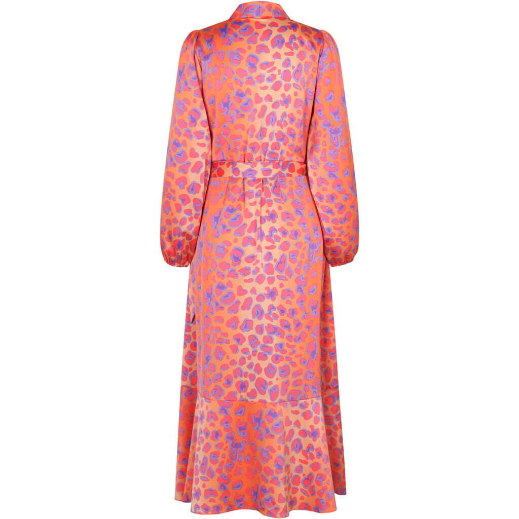 Lara Dress - Leo Orange