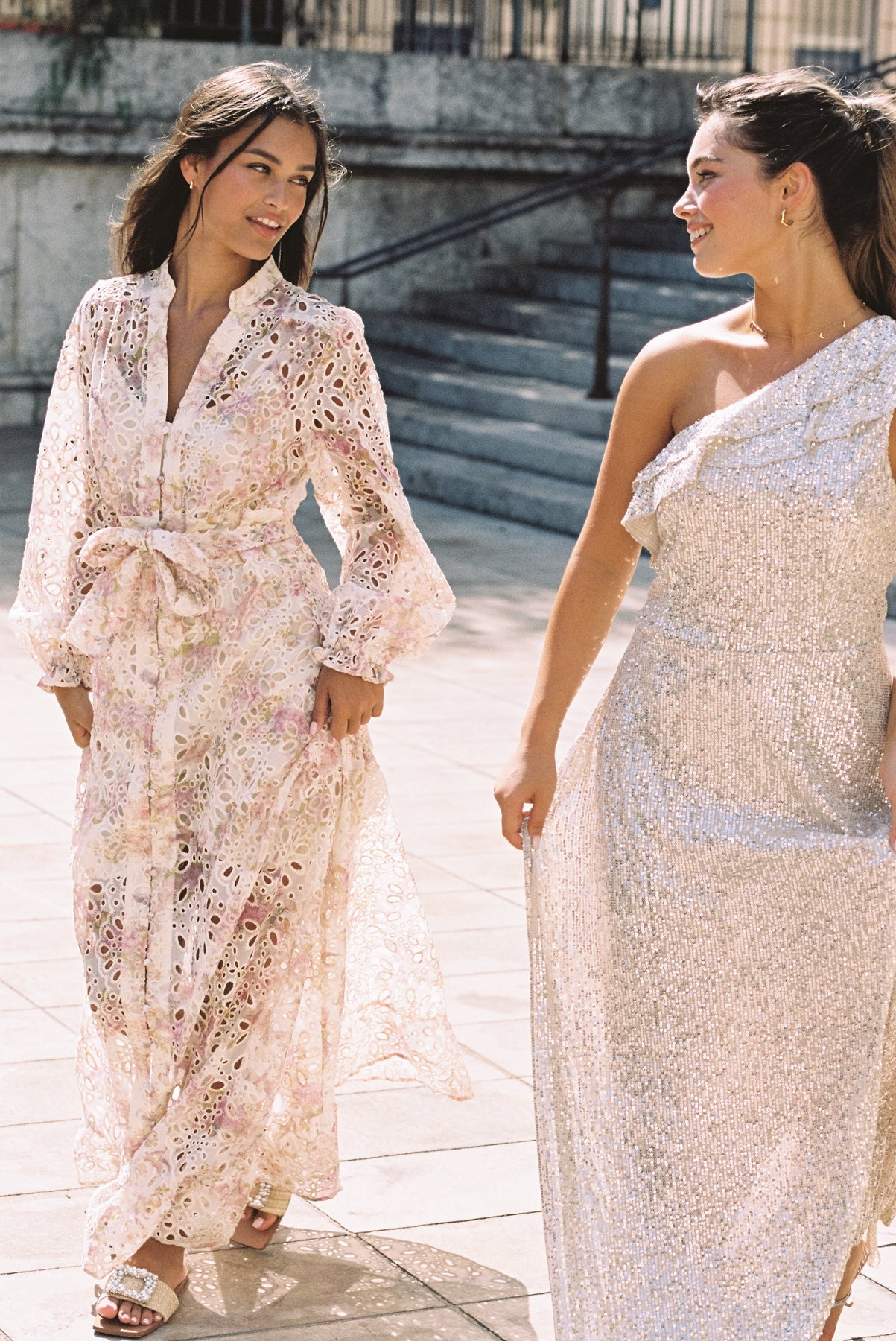 Lenna Maxi Dress - Pink Floral