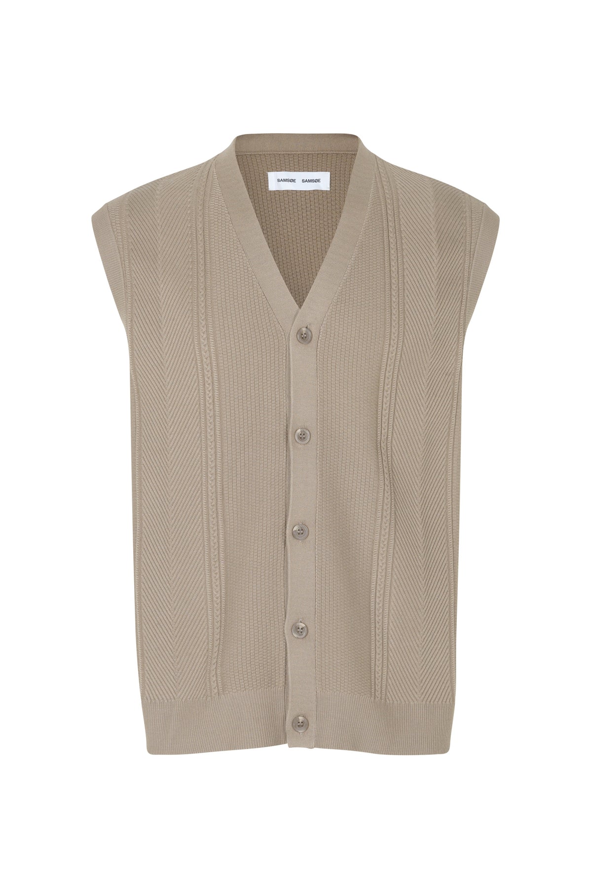 Lewis Cardigan Vest 10490 - Pure Cashmere