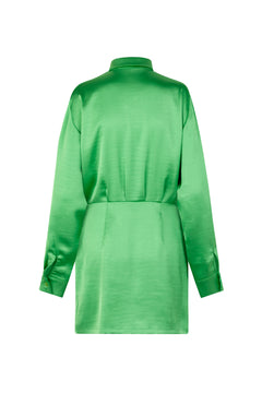 Liza Shirt Dress 12956 - Vibrant Green