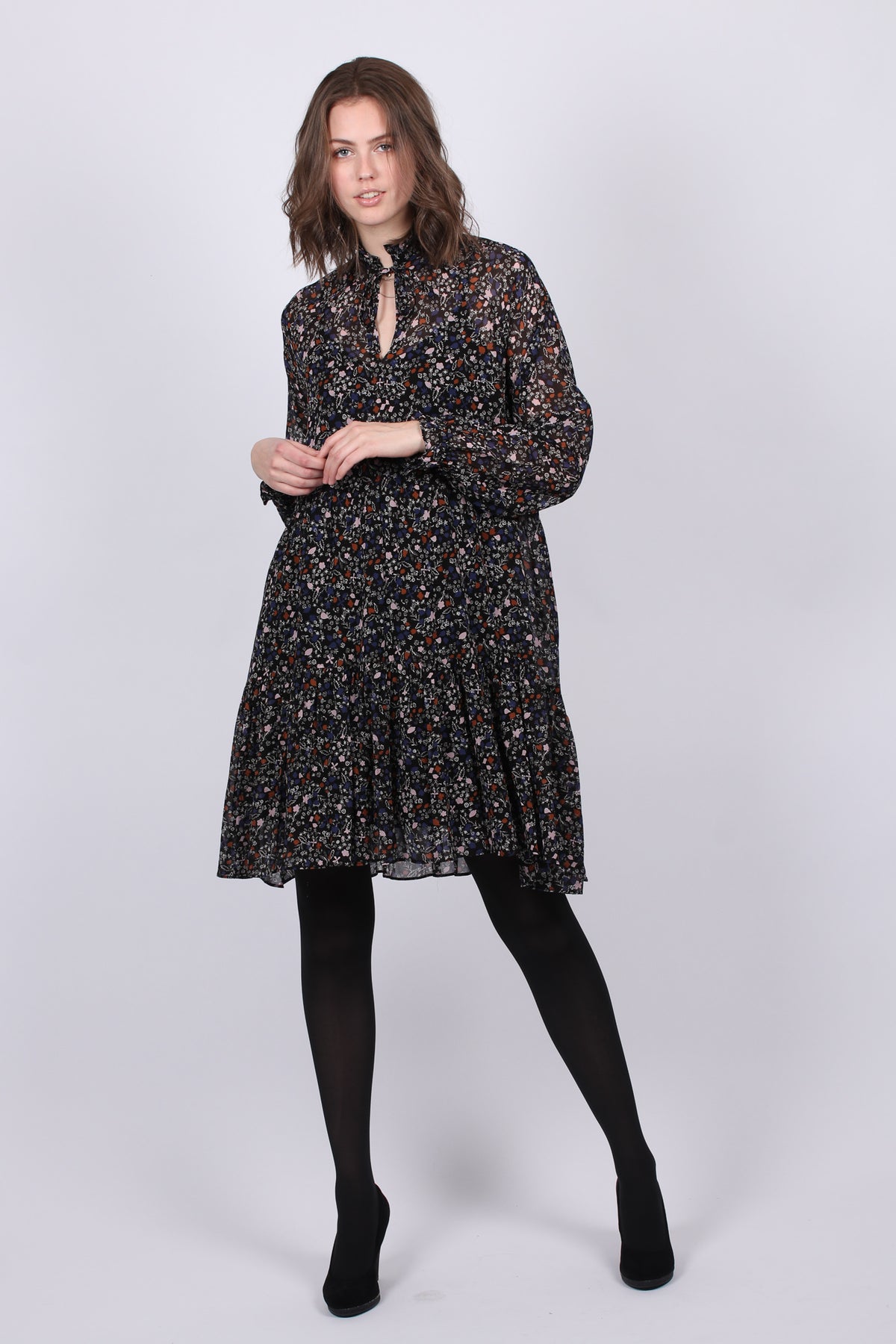 Gently Dress - Black - Second Female - Kjoler - VILLOID.no
