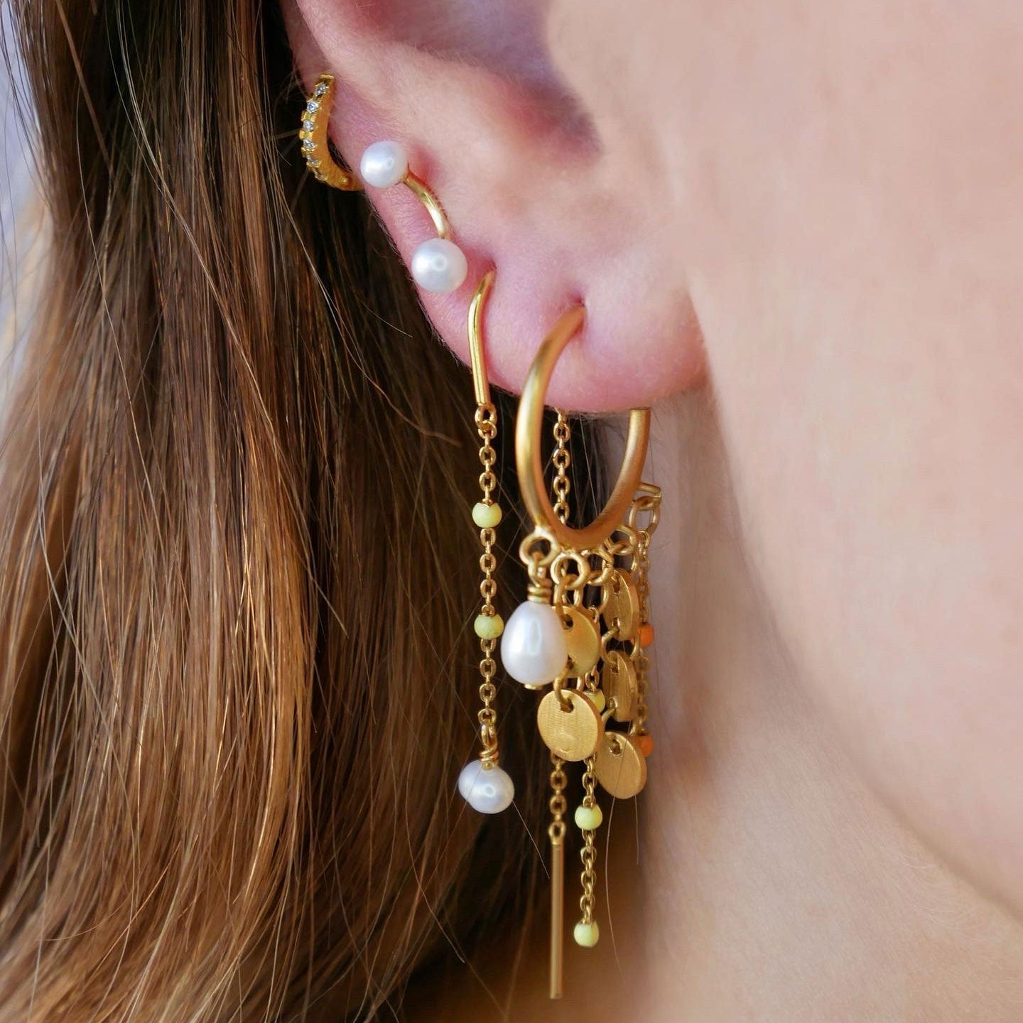 Lua Earring - 925S/GP/M
