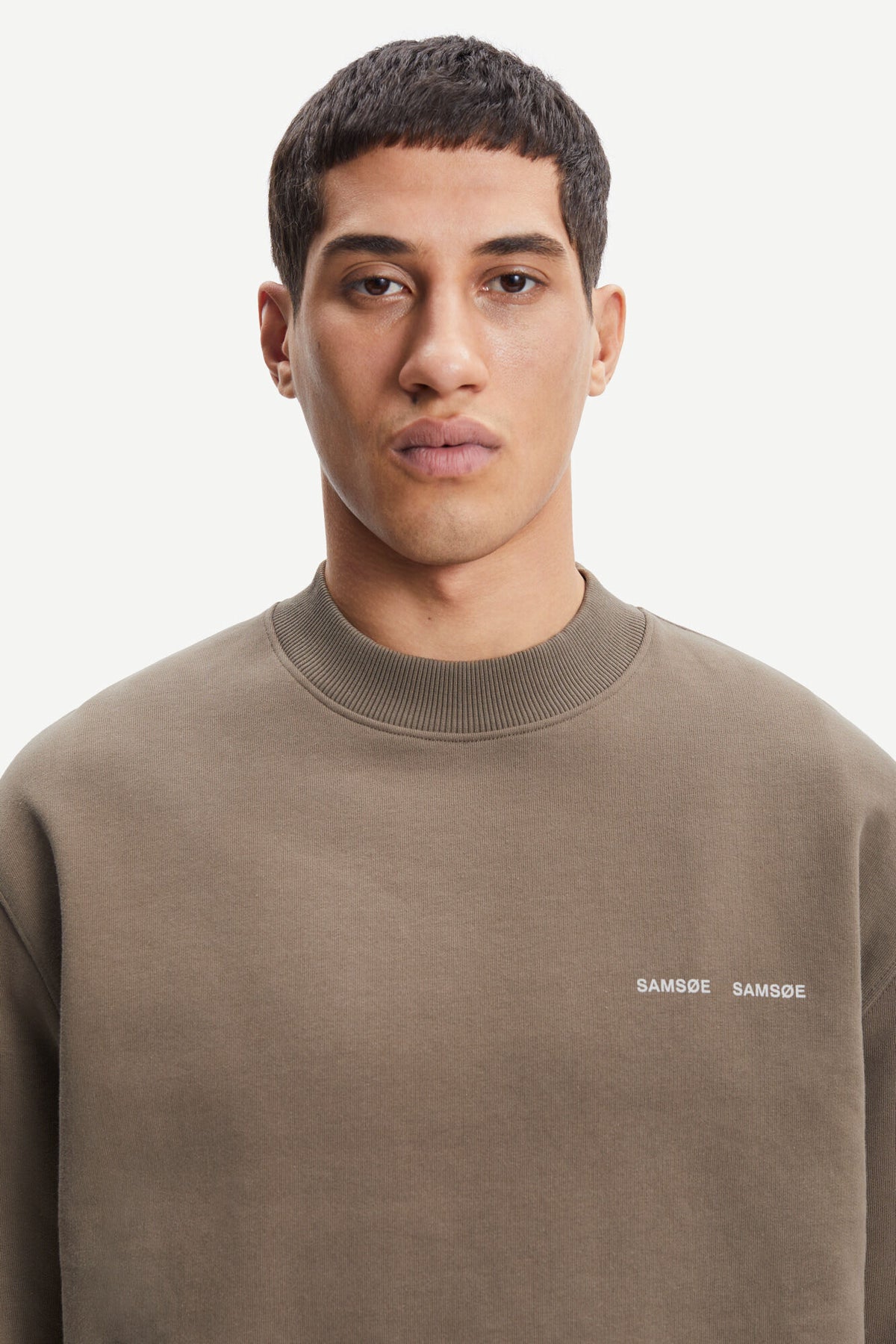 Norsbro Crew Neck - Stone Gray