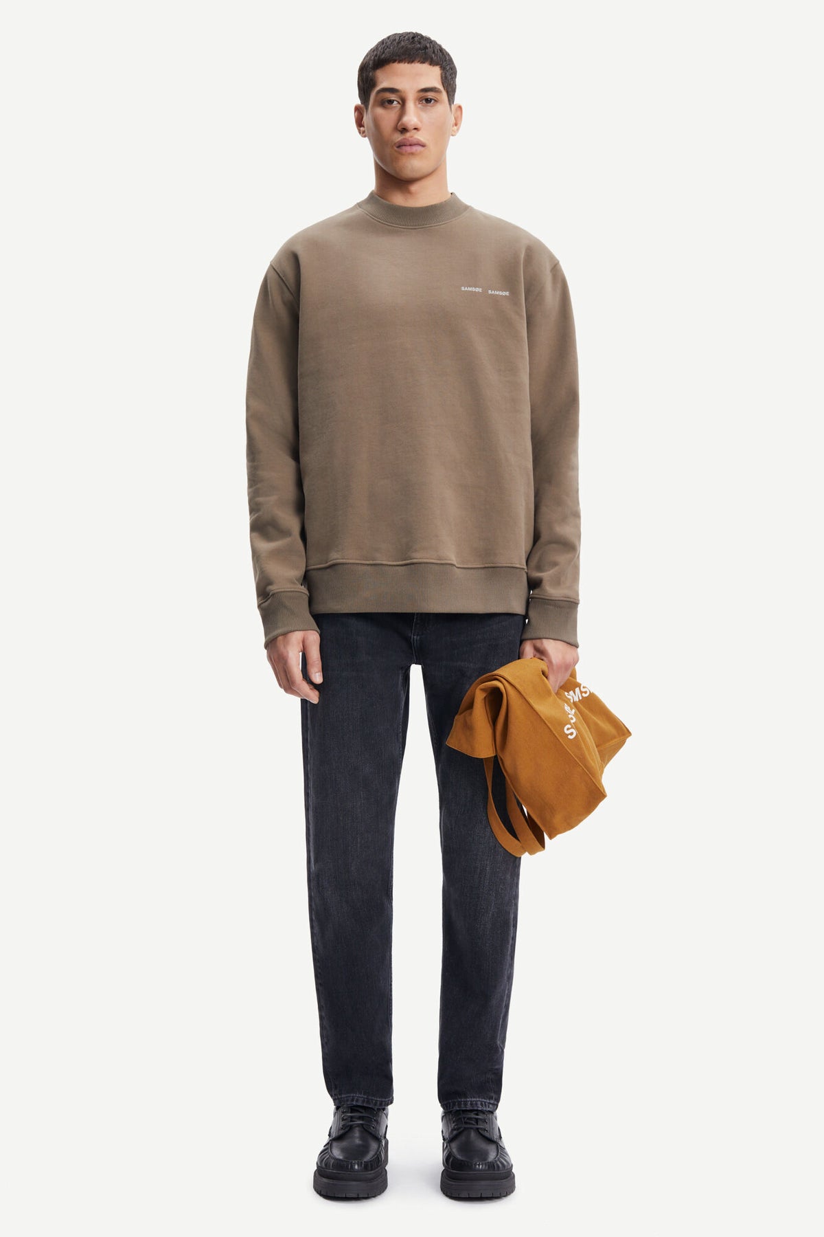 Norsbro Crew Neck - Stone Gray