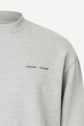 Samsøe Samsøe Norsbro Crew Neck - Gråmelerad