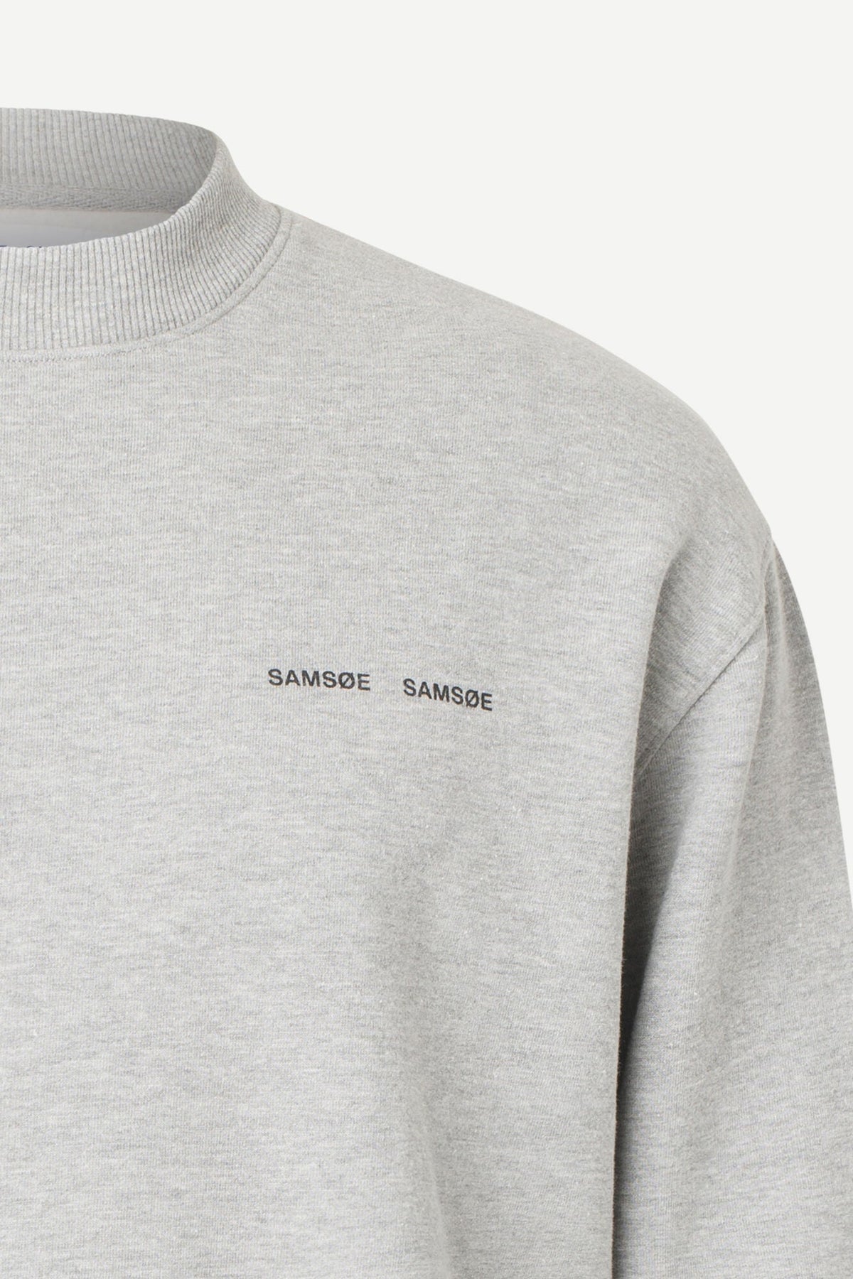 Samsøe Samsøe Norsbro Crew Neck - Gråmelerad