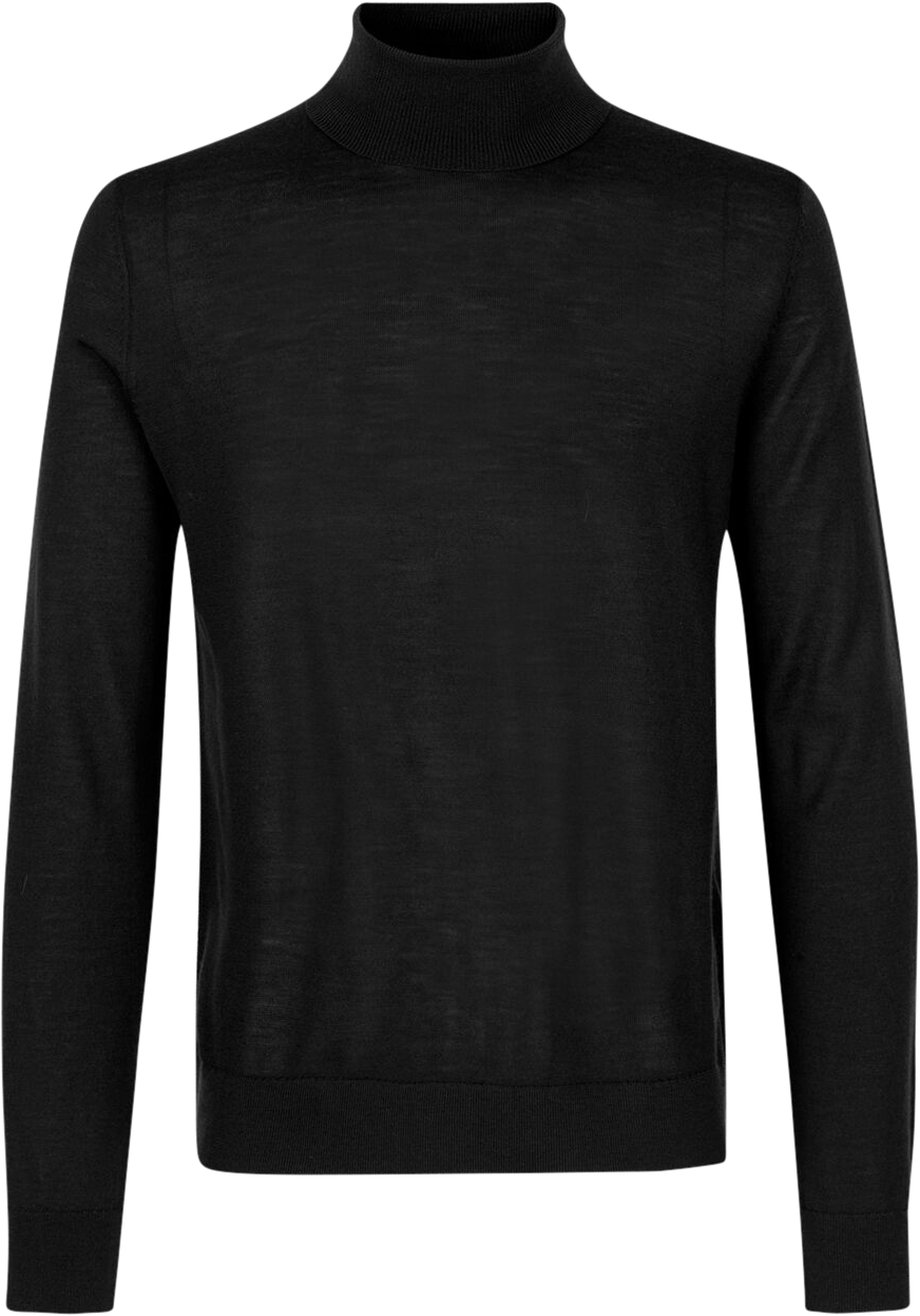 Flemming Turtle Neck - Black