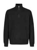Guna Turtle Neck Zip - Black