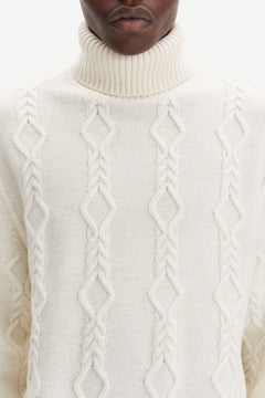 Mas Turtleneck 14581 - Whisper White