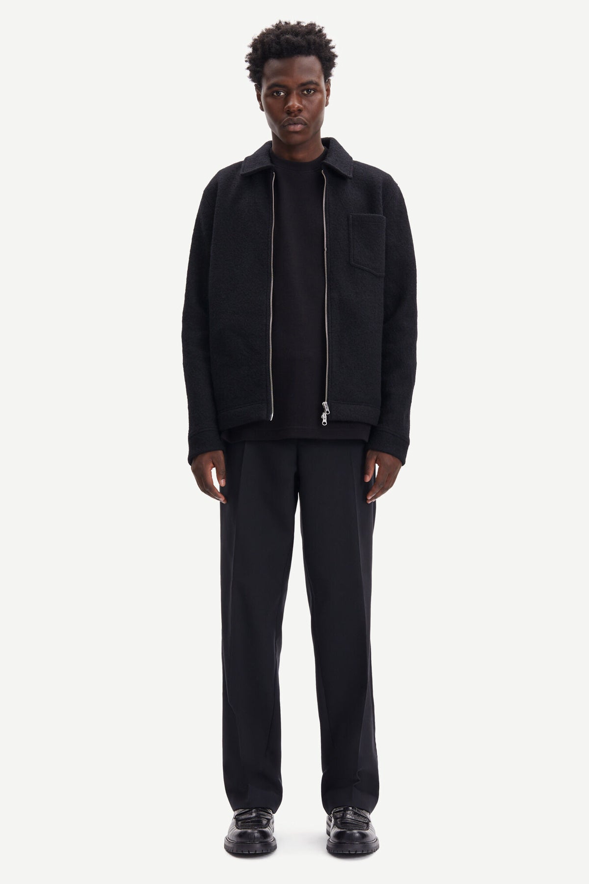 Hannes Full Zip 14612 - Black