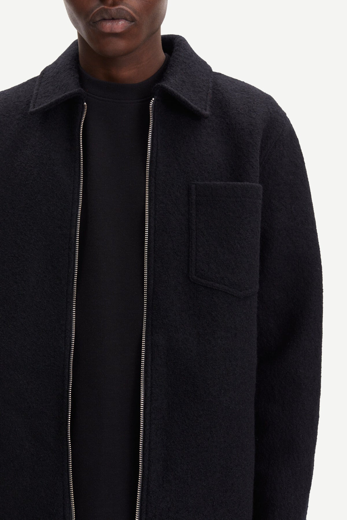 Hannes Full Zip 14612 - Black