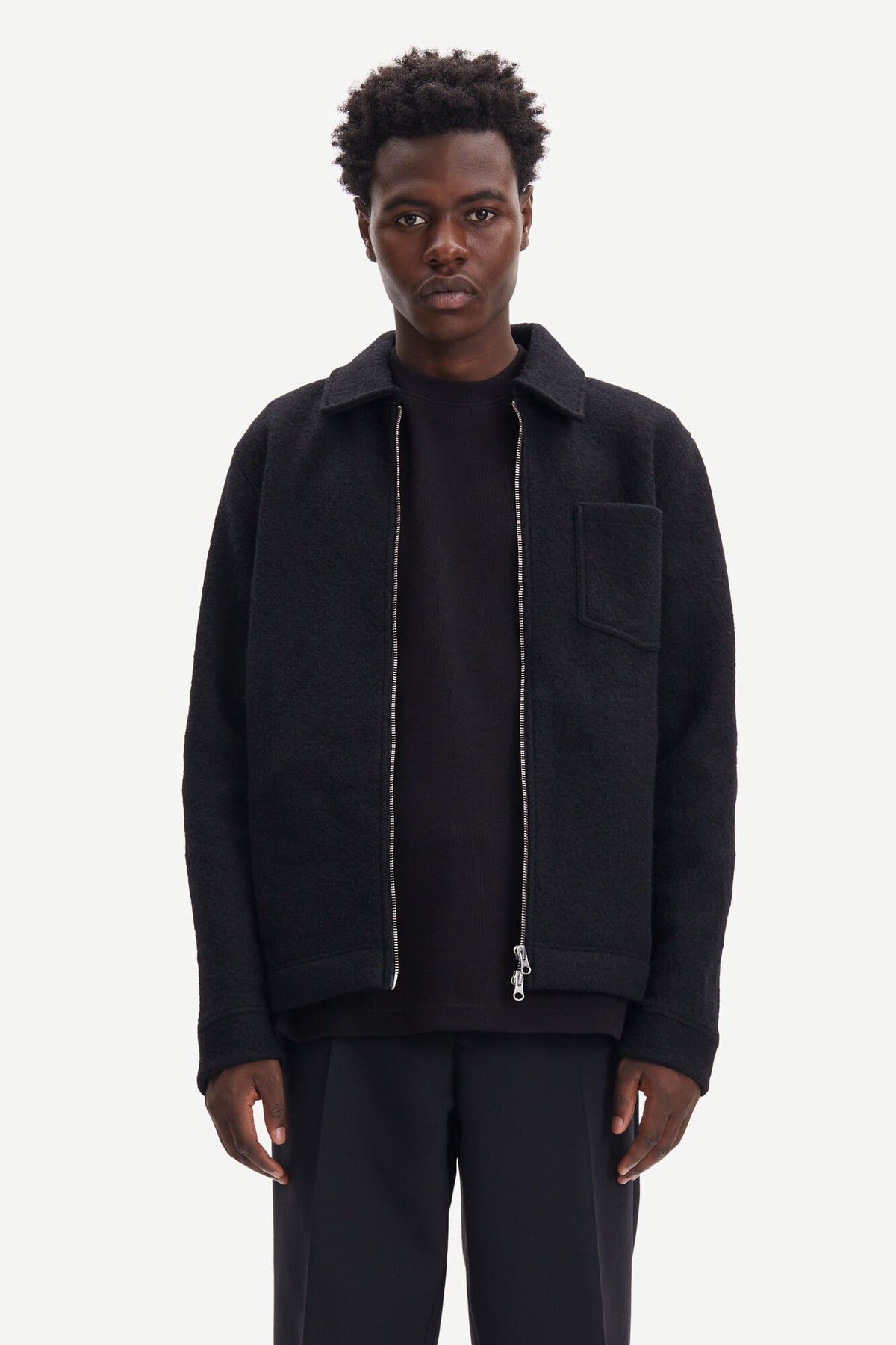 Hannes Full Zip 14612 - Black