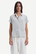 Majan Ss Shirt Aop 9942 - Bluebell