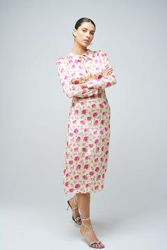 Margot Marseille Long Dress - Marseille Rose