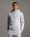 Pullover Hoodie - Light Grey Marl
