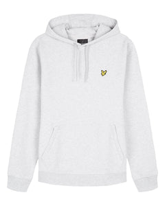 Pullover Hoodie - Light Grey Marl