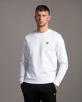 Crew Neck Sweatshirt - White