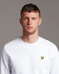 Crew Neck Sweatshirt - White