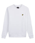 Crew Neck Sweatshirt - White