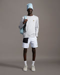 Crew Neck Sweatshirt - Light Grey Marl