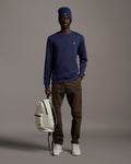 Crew Neck Sweatshirt - Navy