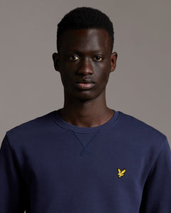 Crew Neck Sweatshirt - Navy