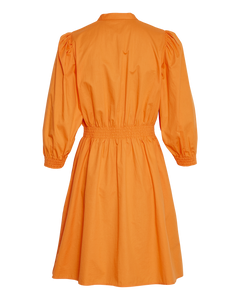 Chanet Petronia 3/4 Shirt Dress  - Apricot Tan