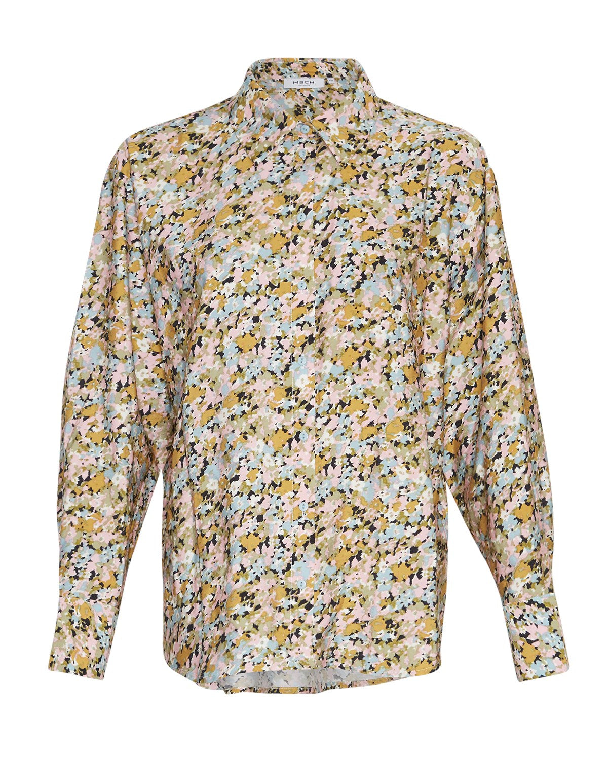 Minetta Benina Skjorta Aop - D Tobacco Flower