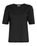 Tiffa Organic 2/4 Puff Tee - Black