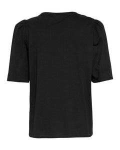 Tiffa Organic 2/4 Puff Tee - Black