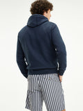 Core Tommy Logo Hoody - Sky Captain