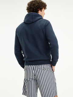 Core Tommy Logo Hoody - Sky Captain