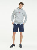 Core Tommy Logo Hoody - Cloud HTR