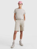 Stretch Slim Fit Tee - Stone