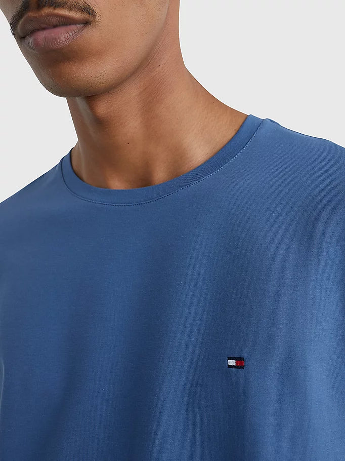 Stretch Slim Fit Tee - Blue Coast