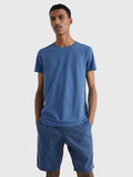 Stretch Slim Fit Tee - Blue Coast