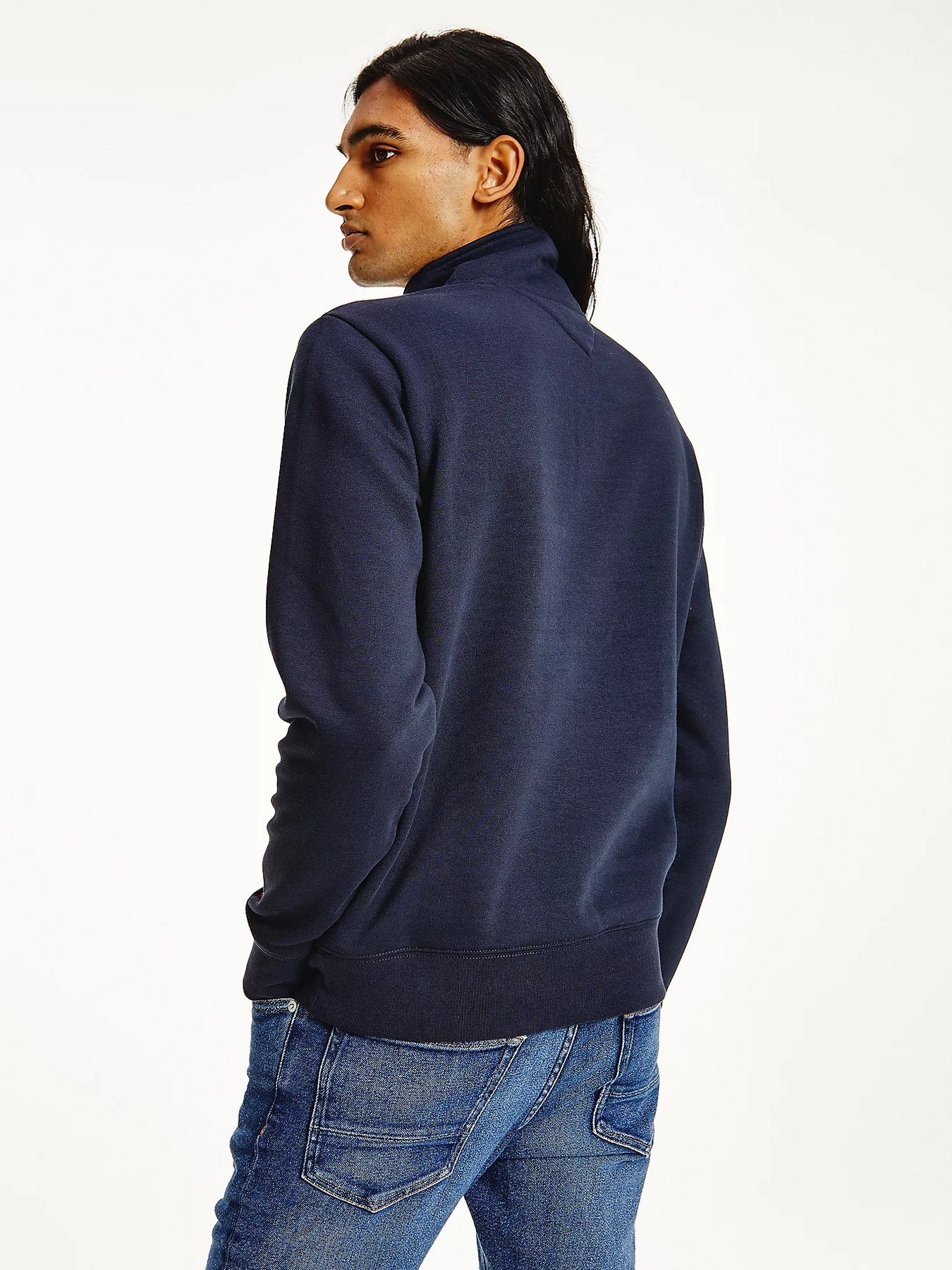 Tommy Logo Mockneck - Desert Sky
