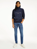 Tommy Logo Mockneck - Desert Sky